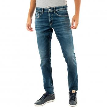 Le Temps des Cerises 711 BASIC Men's Slim Fit Skinny Jeans in Blue