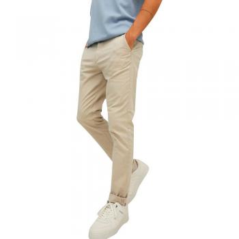 Pantalón Chino Slim Fit Jack & Jones Marco Beige con Stretch 32/32