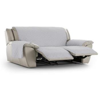 Funda sofá Relax 3X2 práctica MonteBlanco, color gris, dimensiones 100 x 110 x 160 cm