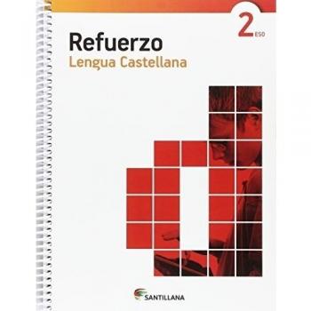 CUADERNO REFUERZO LENGUA CASTELLANA 2 ESO - 9788468086606