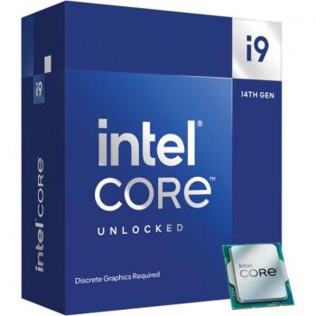 Intel Core i9-14900KF 14th Gen CPU, 3.2GHz Base, 6.0GHz Turbo, LGA1700 Socket, 36MB Smart Cache, Boxed