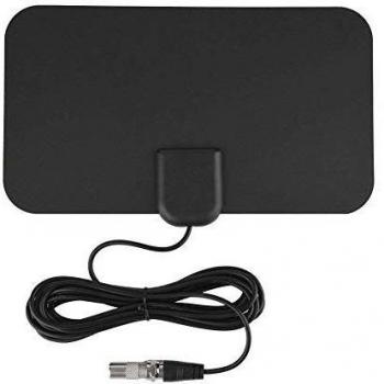 Antena de interior Full HDTV 25 dB - Negra