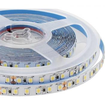 Tira LED monocolor SMD2835 ChipLed Samsung DC24V 5m (120LED/m) 100W IP65 Azul