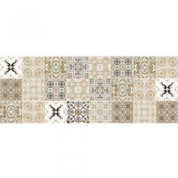Laroom Alfombra Vinílica de Cocina Diseño Faro, Vinilo Antiliscante, Beige, 50x133 cm