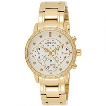 Guess Reloj Multiesfera para Mujer de Cuarzo con Correa en Acero Inoxidable W1022L2