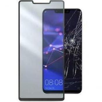 Cellularline TEMPGCABMATE20LK Second Glass Capsule - Protector de pantalla con marco para Huawei Mate 20 Lite