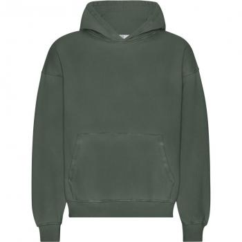 Oversized Hooded Sweatshirt Colorful Standard Organic Midnight Forest