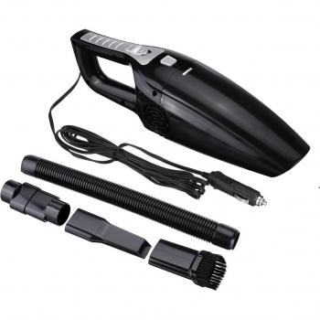 Aspirador portátil de mano para coche 8000Pa de succión potente, 120W, 12V, con cable, aspirador húmedo/seco para hogar y pelo de mascotas