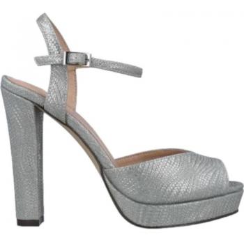 Sandalias Menbur para mujer en color plata
