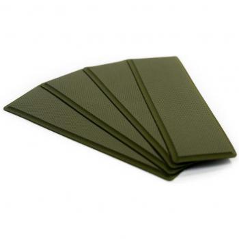 SEADEK 3.75 INCH X 12.75 INCH X 5MM 4-PIECE STEP KIT - OLIVE GREEN EMBOSSED
