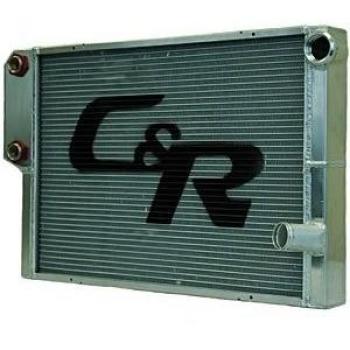 C&R RACING RADIATORS 805-30191 Radiator Chevy 19x30 w/Exchanger