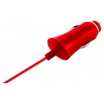 Ksix B1740CR02C - Cargador de coche Micro USB, coral