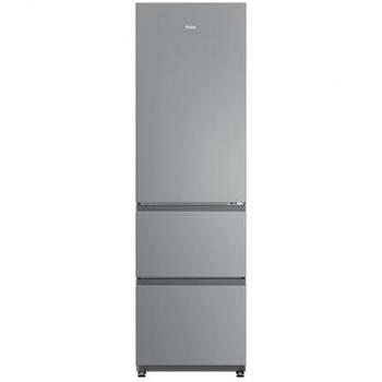 Frigorífico Combinado Haier HTR3518ENMX No Frost 303L Acero Inoxidable Clase E