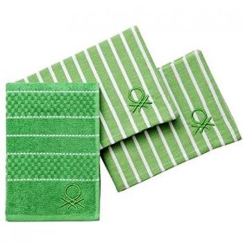 Set 3pc servilleta y paño cocina
