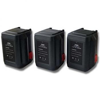 Batería Li-Ion 4000mAh 18V compatible con Gardena EasyCut 42 Accu y EasyCut 50-Li (3x)