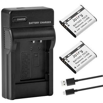 2X Olympus LI-50B Batería de Repuesto Compatible con Olympus SZ-15 SZ-16 iHS Tough 6000 6020 8000 TG-630 iHS TG-820 iHS TG-830 iHS TG-850 TG-870 VR-340 VR-370 XZ-1