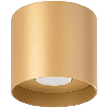 Lámpara de techo Mika Oro con diseño moderno, acabado en color oro, material metálico, estilo contemporáneo, adecuada para iluminación de espacios interiores y compatible con bombillas LED