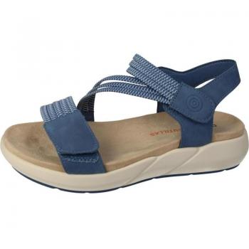 Sandalia sport DOCTOR CUTILLAS 31404 para señora, cierre adhesivo, suela de goma, color marino