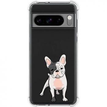 Funda Antigolpes de Silicona para Google Pixel 8 Pro 5G con Diseño de Perros 06