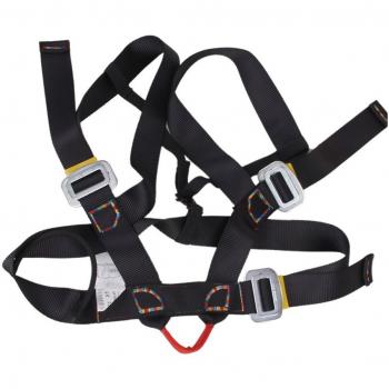 Arnés Cinturón de Seguridad de Escalada de Color Negro