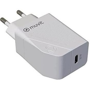 muvit for change Transformador Tipo C PD 30W Blanco