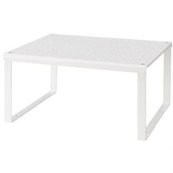 IKEA Variera Estante Adicional, Metal, Blanco, 13x32x16 cm