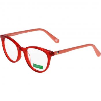 United Colors of Benetton 2017 228 Armazones para Mujer Rojas, Lentes Recetados Para Mujer Rojos, Gafas Recetadas para Mujer Rojas