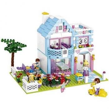 Briques Compatibles Lego - Construction - Reve de fille - - Maison familiale - Sluban