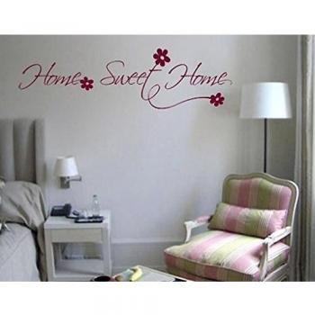 Barbara Rüff-Welker WTD BR135 Home Sweet Home II - Adhesivo Decorativo para Pared