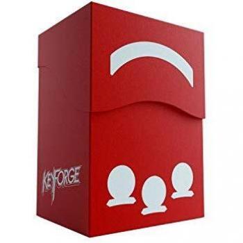 GAMEGEN!C- Keyforge Gemini Red Deck Box, Color Rojo