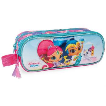 Shimmer and Shine Twinsies Estuche Doble Multicolor 23x9x7 cms Poliéster