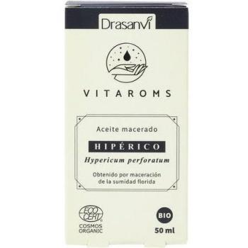 VITAROMS - ACEITE VEGETAL MACERADO HIPÉRICO O HIERBA DE SAN JUAN BIO ECOCERT (50 ML)