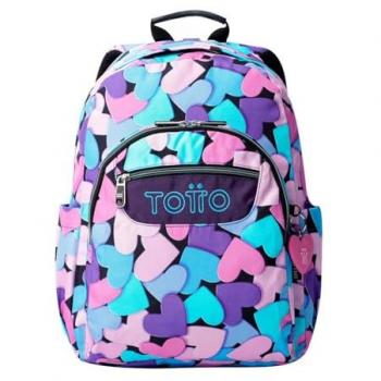 Mochila Escolar Adaptable a Carro Acuareles Dear Blue con Capacidad 20 L, Bolsillo para PC de 14, Espaldar Ergonómico y Correas en S