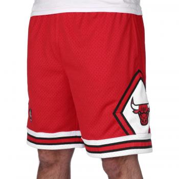 Mitchell & Ness Men's Chicago Bulls 1997-98 Red Swingman Shorts Size S