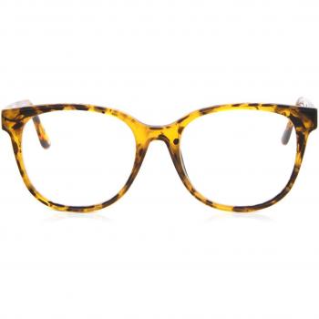 Gafas Recetadas Oval Montuta Completa Plástico Tortoiseshell para Hombre - Gafas Anti-Azules - SmartBuy Collection