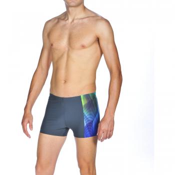 ARES5 Bañador de Hombre Arena Quark, Hombre, Arena Herren Badehose Quark, Shadow Grey, 4