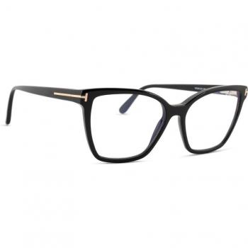 Tom Ford FT5812-B 001 53 Stylish Sunglasses for Men, Black unisex, Size: ONE SIZE