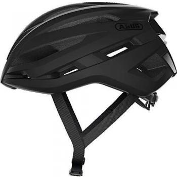 ABUS STORMCHASER Fahrradhelm, Unisex Adulto, Velvet Black, L