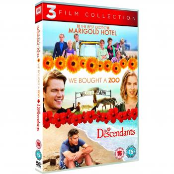 The Best Exotic Marigold Hotel / We Bought a Zoo / The Descendants Triple Pack [DVD] [2012]