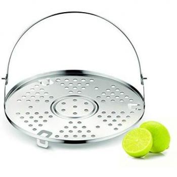 Grill Universal para Olla a Presión Lagostina de Acero Brillante