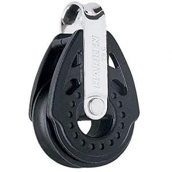 Polea Fija Individual Harken Carbon 29 mm para Vela y Yate