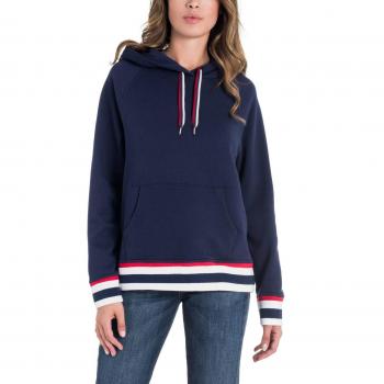 Salsa Sudadera con Capucha y Rayas