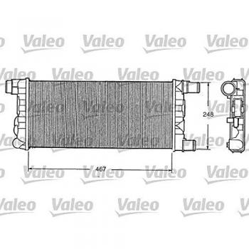 Radiador de Motor Valeo 730520 para Fiat Cinquecento y Seicento