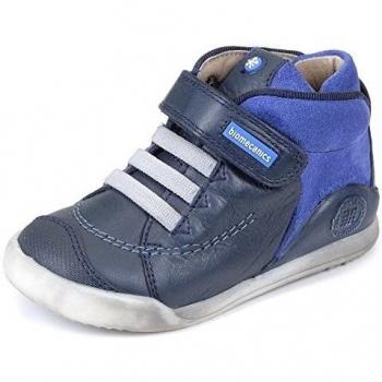 Biomecanics 161163-B - Zapatillas para niños, color Azul Marino/Azul Electrico