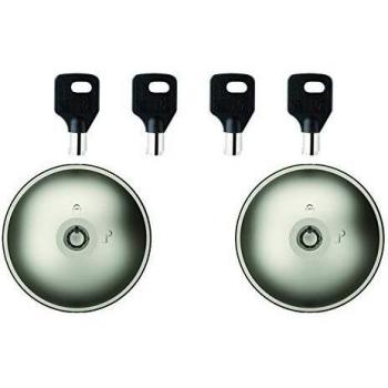 Kit 2 Cerraduras para Vehículos UFO2 Puerta Doble 8092332415 Meroni