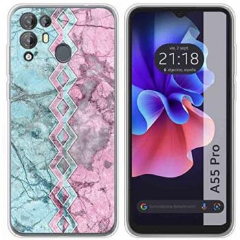 Funda Silicona Personalizada para Blackview A55 Pro Diseño Mármol 08