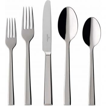 Cubertería Villeroy & Boch Victor de 30 piezas en acero inoxidable para 6 personas