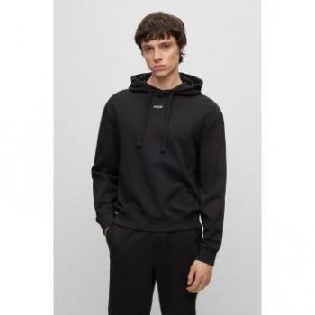 Sudadera con Capucha HUGO Dapo para Hombre - Diseño de French Terry en Algodón orgánico