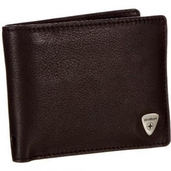 Strellson Harrison Billfold H4 4010001047 - Monedero de Cuero para Hombre, Color Negro, Talla 13x10x1 cm
