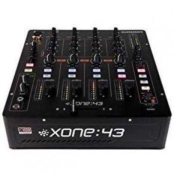Allen & Heath Xone:43 4-Channel Professional Analog DJ Mixer with FX, Black